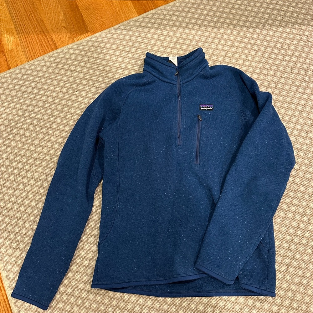 Patagonia Navy Fleece Pullover